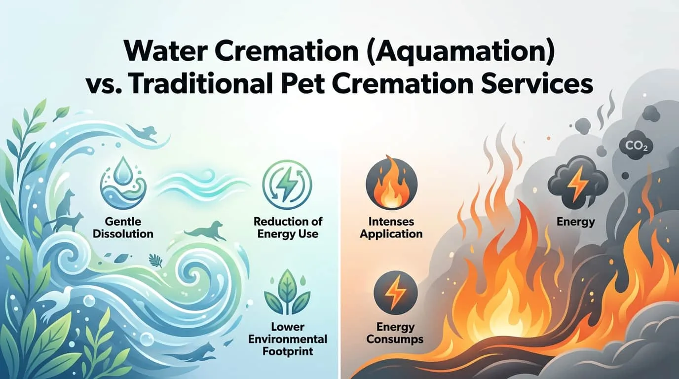 Water Cremation vs. Traditional Pet Cremation in Reno, NV